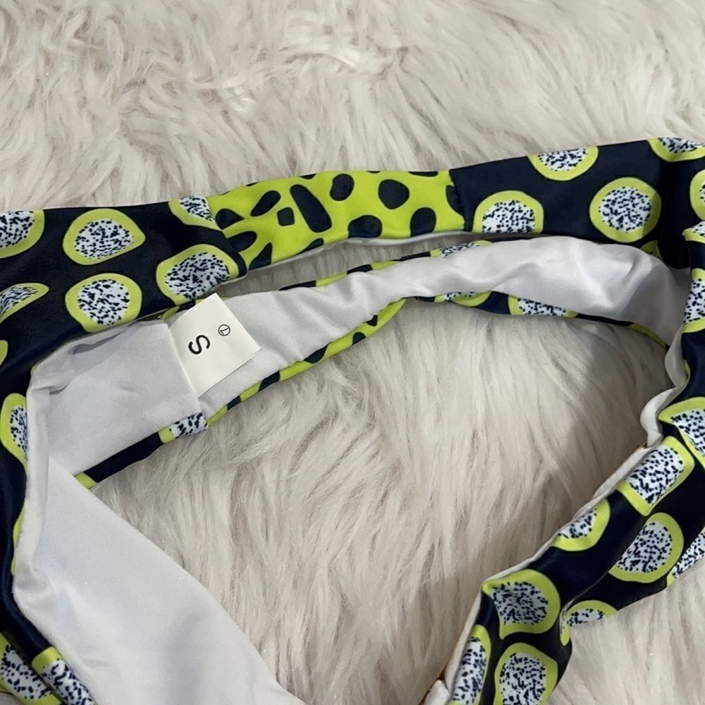 NWOT Patterned Bikini Sz S - Picture 15 of 16